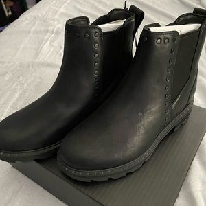 Sorel Lennox Chelsea Black Sz 7.5 NWT